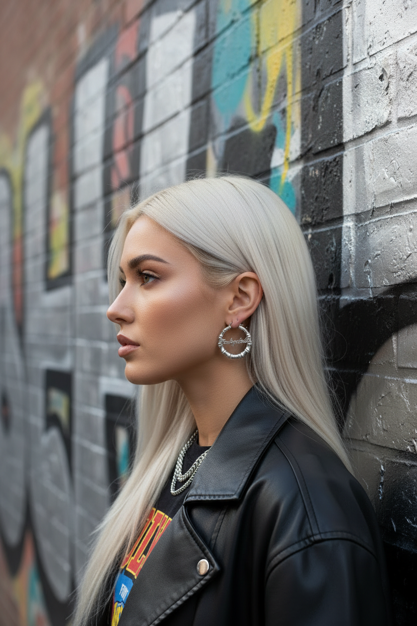 Babydoll Mini Hoops – Blonde Editorial