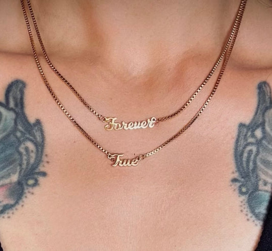 FOREVER TRUE Double Chain