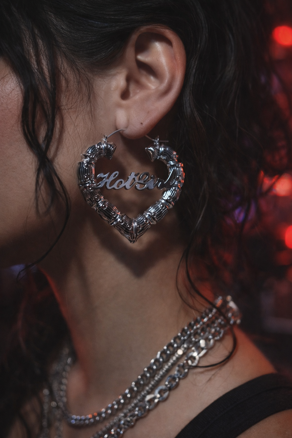 HOTGIRL Heart Earrings