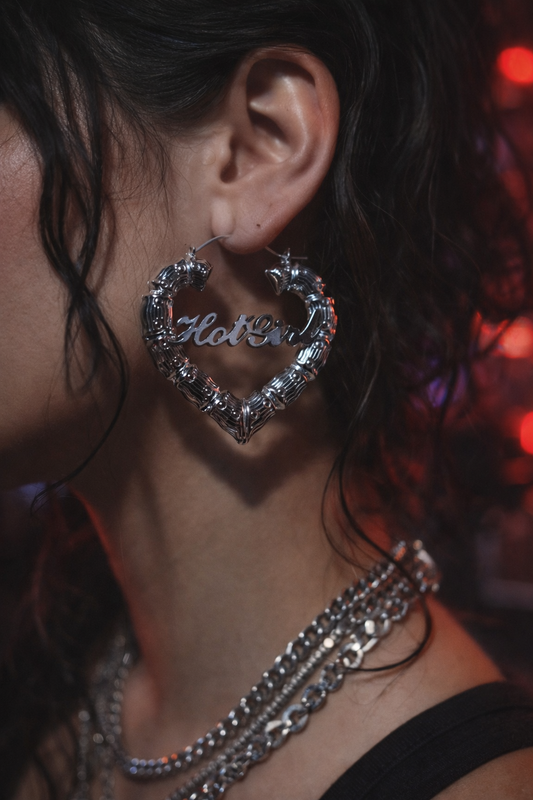 HOTGIRL Heart Earrings
