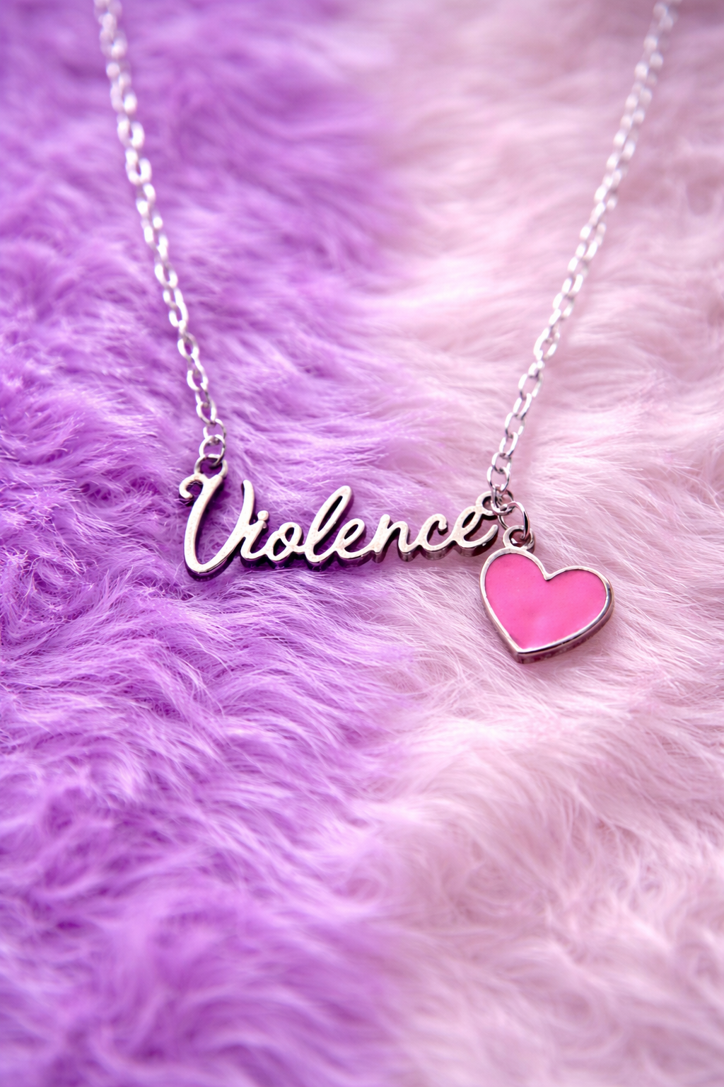 Violence Heart Necklace