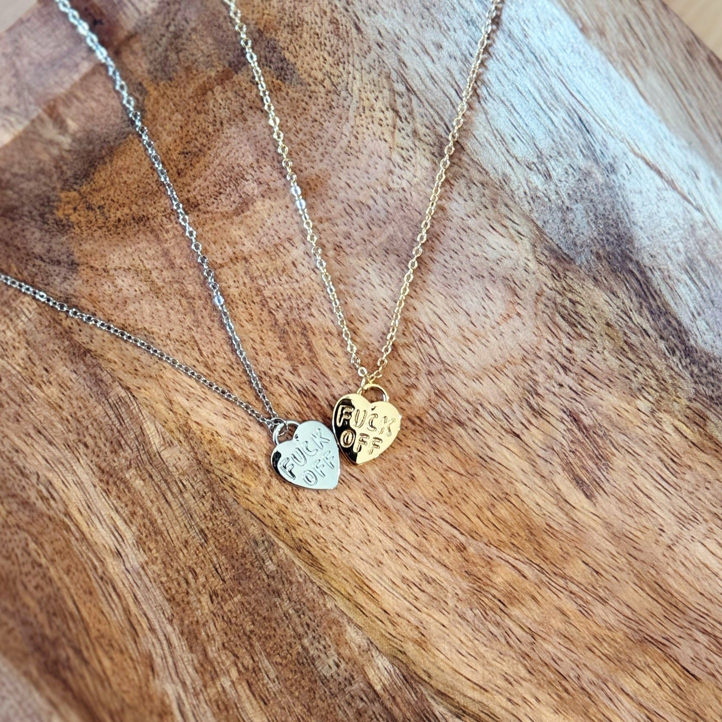 Best Friend Necklace Set – Matching Heart Pendant Jewelry