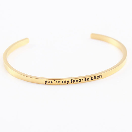 Favorite Bitch Bracelet