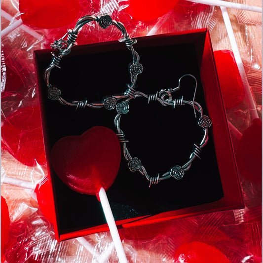 Cross My Heart Earrings – Trendy Statement Earrings for Women