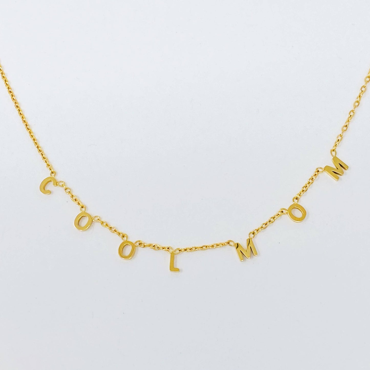 MILF ERA Gold Charm Necklace – Trendy Mom Statement Jewelry